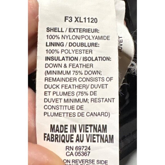 Columbia Vest Womens Black Quilted Down & Feather Insulated Size Sm Full Zip - Picture 6 of 8